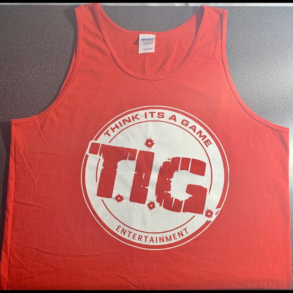OFFICIAL “Think It’s a Game” Tank Top.